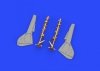 Eduard 648437 Fw 190A-8/ R2 undercarriage legs BRONZ EDUARD 1/48